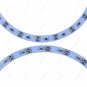 4Pcs 127.5mmx2+158mmx2 LED Angel Eyes Halo Rings RGB Remote For BMW E53 X5 99-04