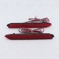 2x Red Lens Rear Bumper Reflector LED Tail Stop Brake Light For Lexus IS-F 2008