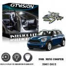 10x Super Bright White LED Lights Interior Package Kit for 2007-2012 MINI Cooper