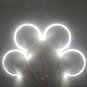 4x 131MM White 6000K Halo Ring Light Lamp LED Angel Eyes For BMW E36 E38 E39 E46