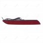 2x Red Lens Rear Bumper Reflector LED Tail Stop Brake Light For Honda CR-V 2012