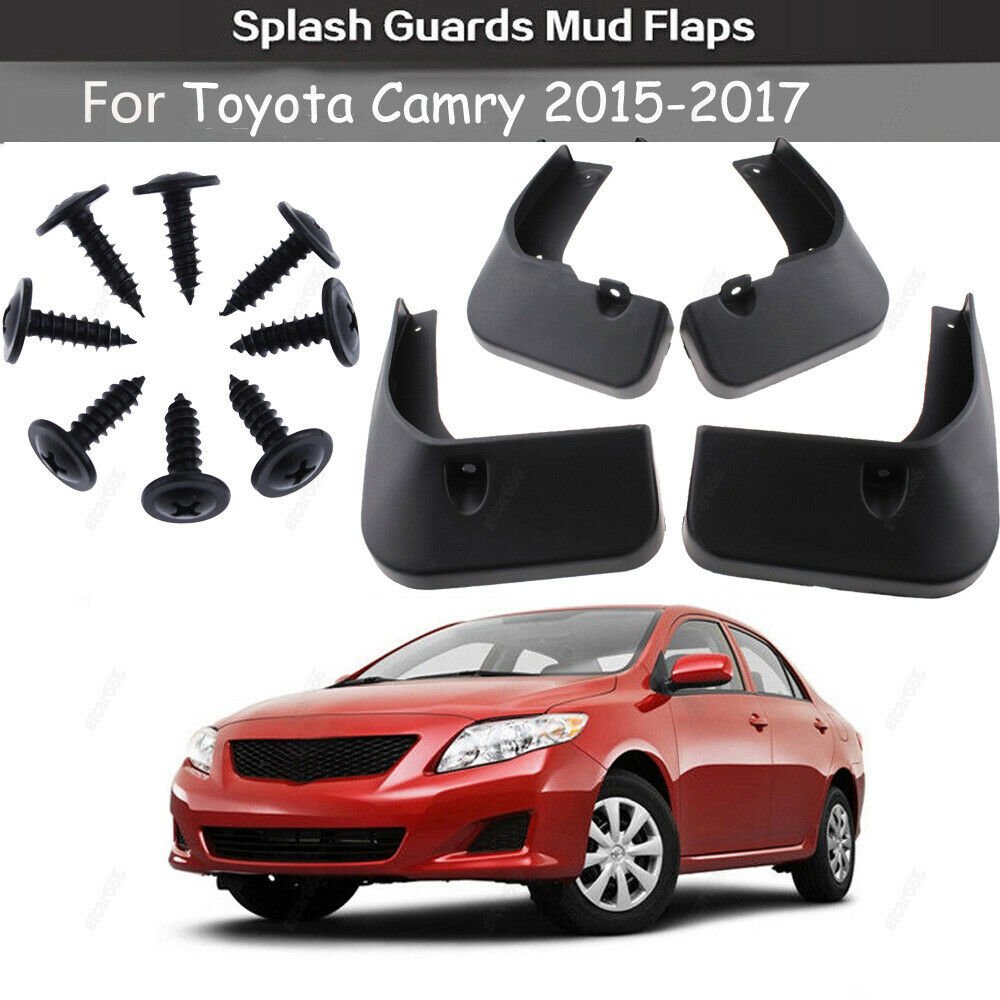 4Pcs Mud Flaps Fit For Toyota Camry 2015-2017 International Version Splash Guard