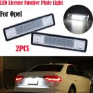 2x For Opel Zafira Astra Corsa Insignia 18 LED License Number Plate Light Canbus