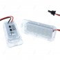 2x LED Licence Number Plate Light For Ford Fiesta Focus C-Max Kuga Mondeo Jaguar