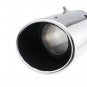 1x Chrome Stainless Steel Rear Exhaust Tail Muffler Pipe For Honda CR-V 2003-13
