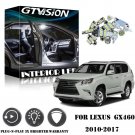 16x Bright White LED Interior Car Lights Kit For 2010 - 2017 Lexus GX460 +TOOL