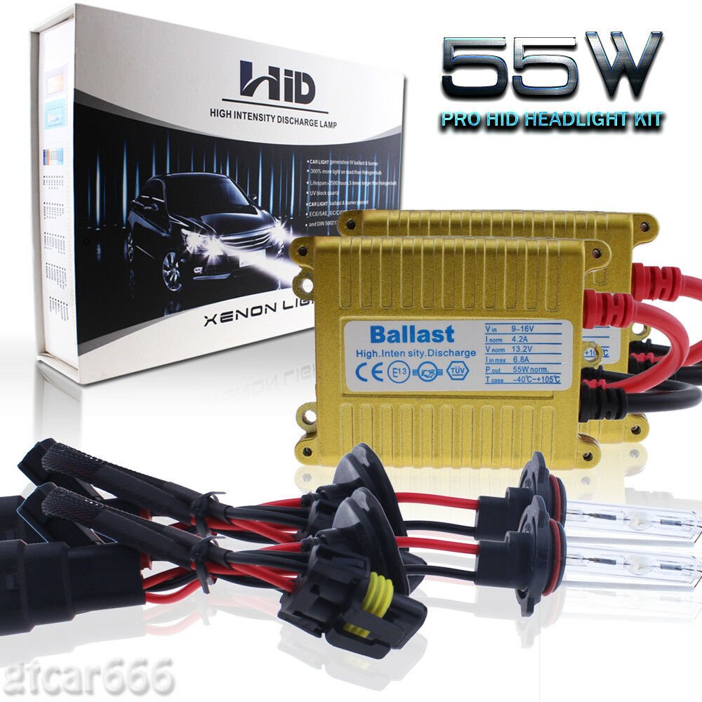 55W Gold HID Xenon Conversion Kit 9006 H11 9004 9005 H4 for 90-17 Toyota Camry