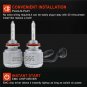 High Power All In One Xenon HID Headlights 6000K Hi/Low Beam Fog Light 9005 H11