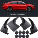 4x Splash Guards Full Set Front Rear For 2007-12 Toyota RAV4 Mud Flap OE Fitment