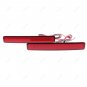 2Pcs Lens Rear Bumper Reflector Tail Stop Brake Light For VW Multivan 2003-2006