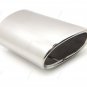 1Pcs Chrome Stainless Steel Rear Exhaust Tail Muffler Pipe For BMW X3 2011-2012