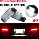 2x For BMW 3 Series E36 M M3 GT LED Number License Plate Lights Lamp Modul 92-99