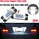 2x LED licence Plate Lights Number Plate Bulb Module Mercedes GL-Class R M-Class