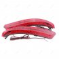 2x LED Lens Rear Bumper Reflector Brake Light For Nissan SylpGy/Almera 2013-2014