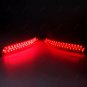 2x LED Lens Rear Bumper Reflector Brake Light For Nissan SylpGy/Almera 2013-2014