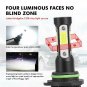 9006 HB4 1900W 285000LM LED Headlight w/ 4COB Chip 6000K HID White Low Beam Bulb