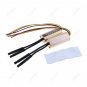 2x131mm + 2x105mm For BMW X3 Angel Eyes CCFL Halo Ring Light Bulb White & Amber