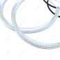 2x131mm + 2x105mm For BMW X3 Angel Eyes CCFL Halo Ring Light Bulb White & Amber