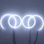 2x131mm + 2x105mm For BMW X3 Angel Eyes CCFL Halo Ring Light Bulb White & Amber