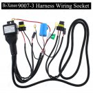 35W/55W HID Bi-Xenon 9007-3 Bulb Hi/Lo Controller Fuse Relay Wire Wiring Harness