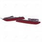 2Pcs Rear Bumper Reflector Tail Stop Brake Light For Honda CR-V 2012 Waterproof