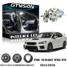 10Pcs White LED Lights Interior Package Kit For 2015- 2018 Subaru WRX STI +TOOL