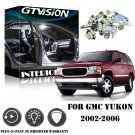 14Pcs White Interior package Kit LED Bulb Lights For GMC Yukon XL 1500 2002-2006