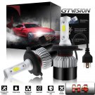 2x H4 LED Headlight Kit Bulb Hi/Lo Beam 6000K 9003 HB2 1320W 198000LM High Power