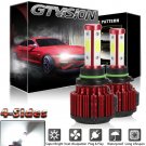 9006 HB4 4-Sides LED Headlights Conversion Kit Light Bulbs 1800W 270000LM 6000K