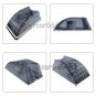5pc Top Roof Cab Marker Light Cover Smoke Lens for 2003-2009 Hummer H2 SUV SUT