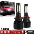 2X LED Headight Bulb H4 H7 H11 9006 9005 9145 H9 H8 6000k White 1900W 285000LM