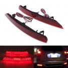 2x Len Rear Bumper Reflector LED Tail Stop Brake Light For Subaru Forester 07-11
