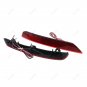 2x Len Rear Bumper Reflector LED Tail Stop Brake Light For Subaru Forester 07-11