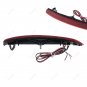 2x Len Rear Bumper Reflector LED Tail Stop Brake Light For Subaru Forester 07-11