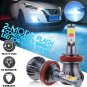 H11 LED Fog Light Bulbs Kit 8000K Ice Blue Upgrade 2-Mode Still + Flash Bright