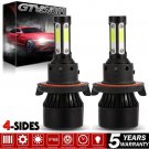 1900W H13 9008 LED Headlight Bulbs High Low Beam For Chevrolet Cruze 2011-2015
