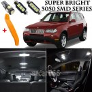 19 x Canbus Xenon White Interior LED Lights Kit + TOOL For 2004 - 2010 BMW X3