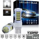 2pcs Bright White 7443 T20 7440 92SMD For Daytime Running Light DRL LED Bulbs