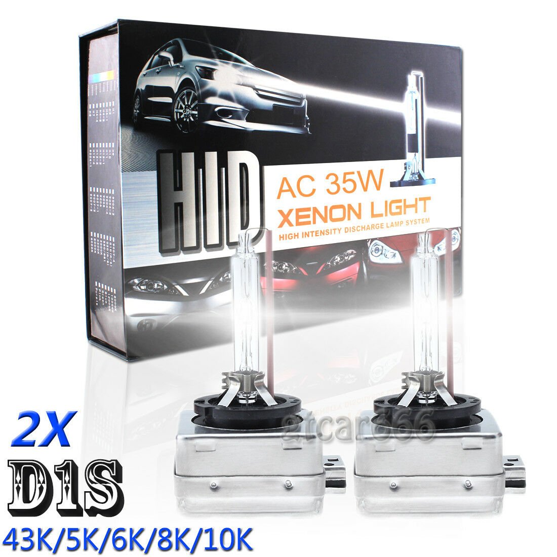 D1S HID Xenon Headlight Bulbs OEM Low Beam Light For Land Rover 43K 5K 6K 8K 10K
