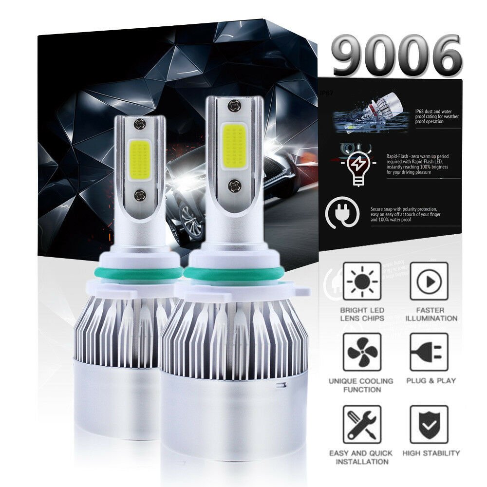 9006 HB4 LED Headlight Conversion Bulb Low Beam For Honda Accord Civic Odyssey