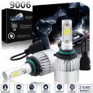 1400W 210000LM 2 Sides LED Headlight Kit 9006 HB4 6000K Bright HID White Bulbs