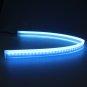 60CM Flexible Super Slim LED Light Strip Switchback Turn Signal ICE BLUE Yellow