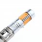 2pcs Amber Yellow High Power H3 LED Bulbs For Car Truck DRL Driving Fog Light