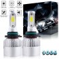 2X 9006 LED Headlight Conversion Kit 1400W 210000LM COB 6000K White Light Bulbs