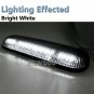 3pcs 30x White LED Clear Cab Marker Lights for 02-07 Chevy Silverado GMC Sierra
