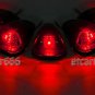 5x Red LED Roof Running Cab Marker Light Kit For 1999-16 Ford F-250 F-350 Truck