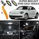 9x Canbus White Interior LED Light Kit + TOOL For 2012-2016 Volkswagen VW Beetle