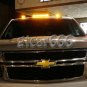 For 02-07 Chevy Silverado GMC Sierra 3PC Amber Cab Roof Marker Yellow LED Lights