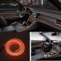 2M Orange Cold Light Line Decoration Strip Ambient Interior Atmosphere Neon Lamp