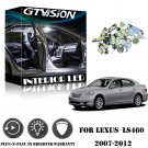 15Pcs Bright White Kit LED Interior Car Lights for 2007-2012 Lexus LS460 LS600H